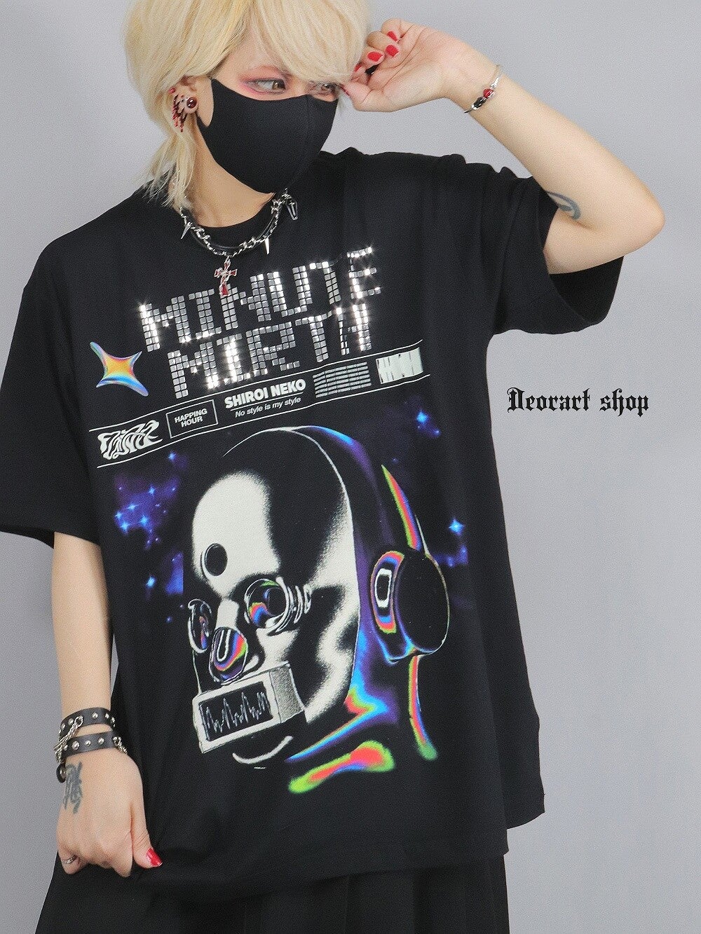 IPT010 オーバーサイズTシャツ [ コズミック・サイバー ] | Deorart shop