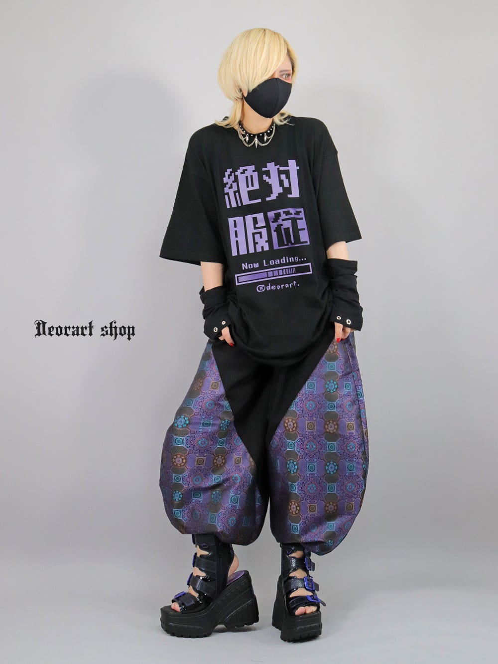 Deorart,ディオラート,通販,ゴシック,文字T,漢字T,バンド,ライブ,オカルト,Tシャツ,病み,メンヘラ,地雷系,オーバーサイズ,ビッグT,メンズ,レディス,通販,ファッション,サブカル,ブランド,emopunk,emo,fashion,KANJI,KAWAII,Vkei