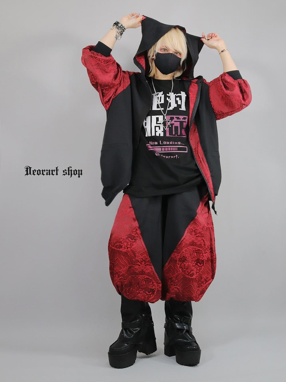 Deorart,ディオラート,通販,ゴシック,文字T,漢字T,バンド,ライブ,オカルト,Tシャツ,病み,メンヘラ,地雷系,オーバーサイズ,ビッグT,メンズ,レディス,通販,ファッション,サブカル,ブランド,emopunk,emo,fashion,KANJI,KAWAII,Vkei