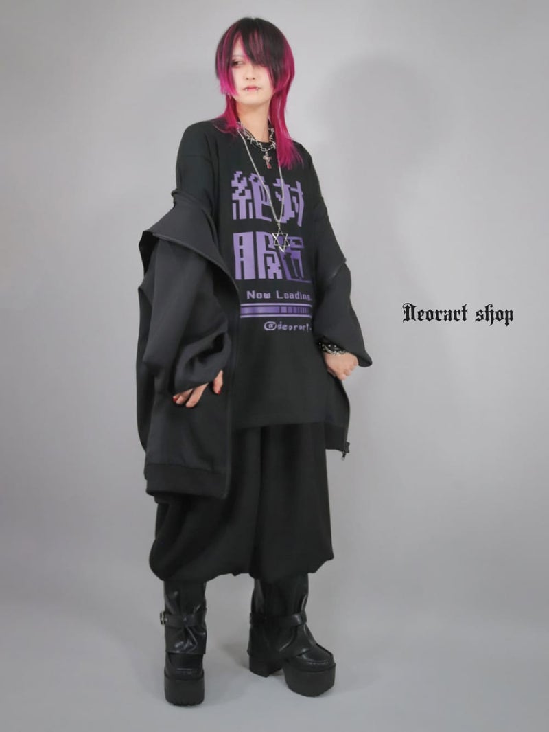 Deorart,ディオラート,通販,ゴシック,文字T,漢字T,バンド,ライブ,オカルト,Tシャツ,病み,メンヘラ,地雷系,オーバーサイズ,ビッグT,メンズ,レディス,通販,ファッション,サブカル,ブランド,emopunk,emo,fashion,KANJI,KAWAII,Vkei