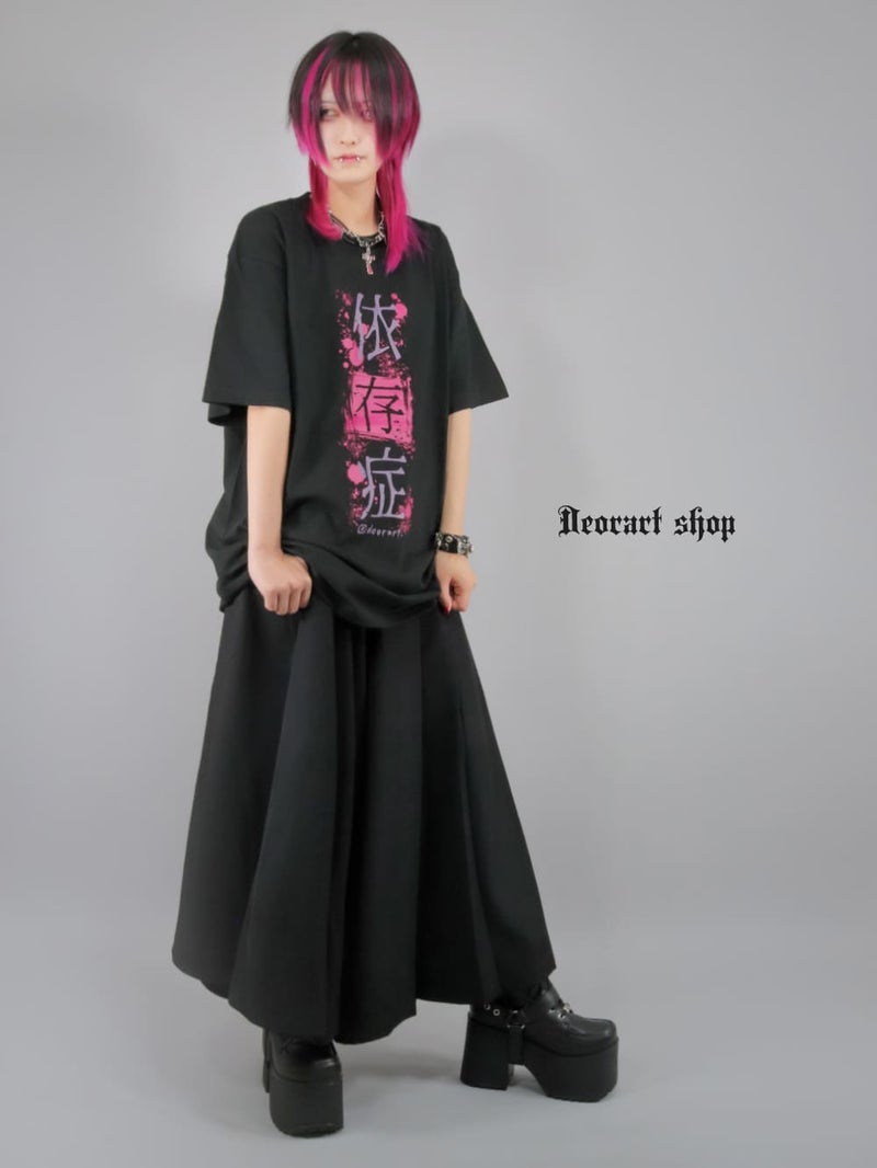Deorart,ディオラート,通販,ゴシック,文字T,漢字T,バンド,ライブ,オカルト,Tシャツ,病み,メンヘラ,地雷系,オーバーサイズ,ビッグT,メンズ,レディス,通販,ファッション,サブカル,ブランド,emopunk,emo,fashion,KANJI,KAWAII,Vkei