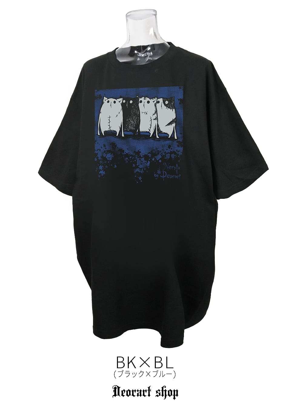 Deorart,ディオラート,通販,ゴシック,NECOLA,ネコラ,猫,キャラクター,ライブ,オカルト,Tシャツ,病み,メンヘラ,地雷系,オーバーサイズ,ビッグT,メンズ,レディス,通販,ファッション,サブカル,ブランド,emopunk,emo,fashion,KANJI,KAWAII,Vkei
