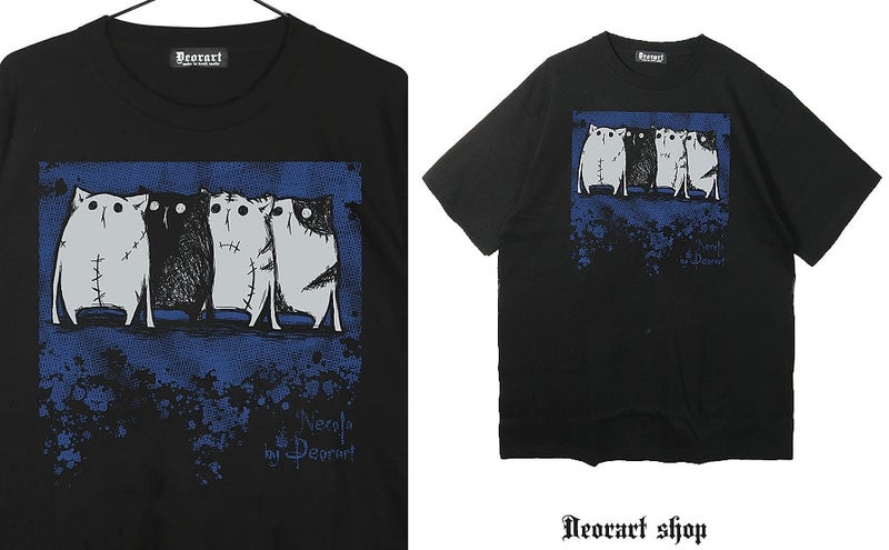 Deorart,ディオラート,通販,ゴシック,NECOLA,ネコラ,猫,キャラクター,ライブ,オカルト,Tシャツ,病み,メンヘラ,地雷系,オーバーサイズ,ビッグT,メンズ,レディス,通販,ファッション,サブカル,ブランド,emopunk,emo,fashion,KANJI,KAWAII,Vkei