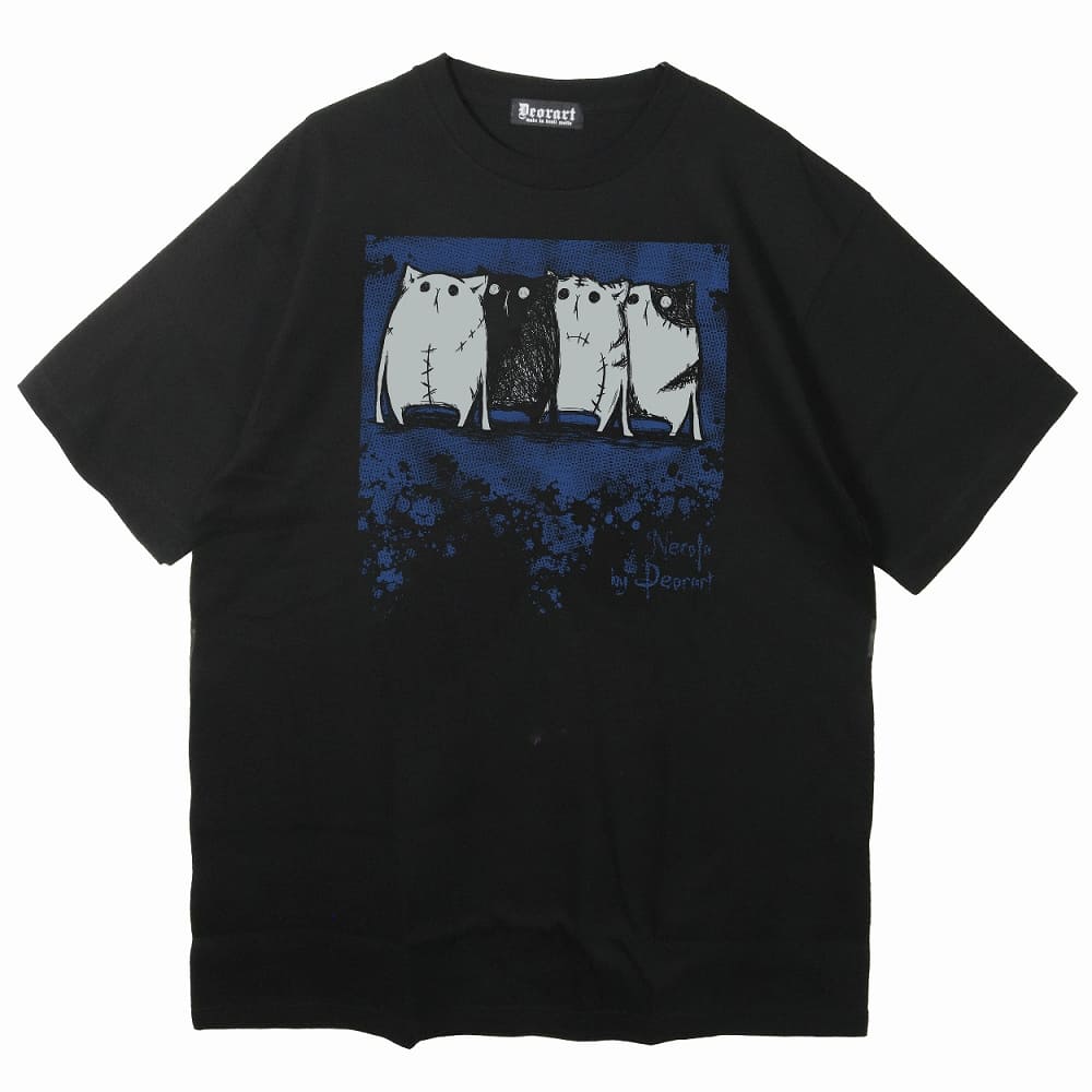 Deorart,ディオラート,通販,ゴシック,NECOLA,ネコラ,猫,キャラクター,ライブ,オカルト,Tシャツ,病み,メンヘラ,地雷系,オーバーサイズ,ビッグT,メンズ,レディス,通販,ファッション,サブカル,ブランド,emopunk,emo,fashion,KANJI,KAWAII,Vkei