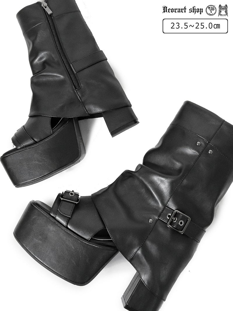 Deorart,ディオラート,通販,サンダル,ブーツサンダル,黒,ブラック,シューズ,厚底ブーツ,ショートブーツ,かっこいい,メンズ,レディース,ゴシック,V系,地雷系,原宿,歩きやすい,疲れにくい
