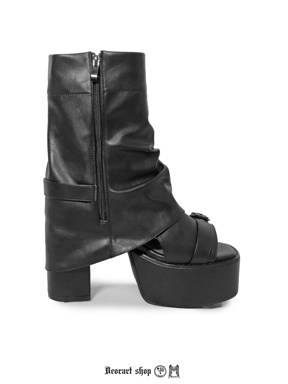 Deorart,ディオラート,通販,サンダル,ブーツサンダル,黒,ブラック,シューズ,厚底ブーツ,ショートブーツ,かっこいい,メンズ,レディース,ゴシック,V系,地雷系,原宿,歩きやすい,疲れにくい