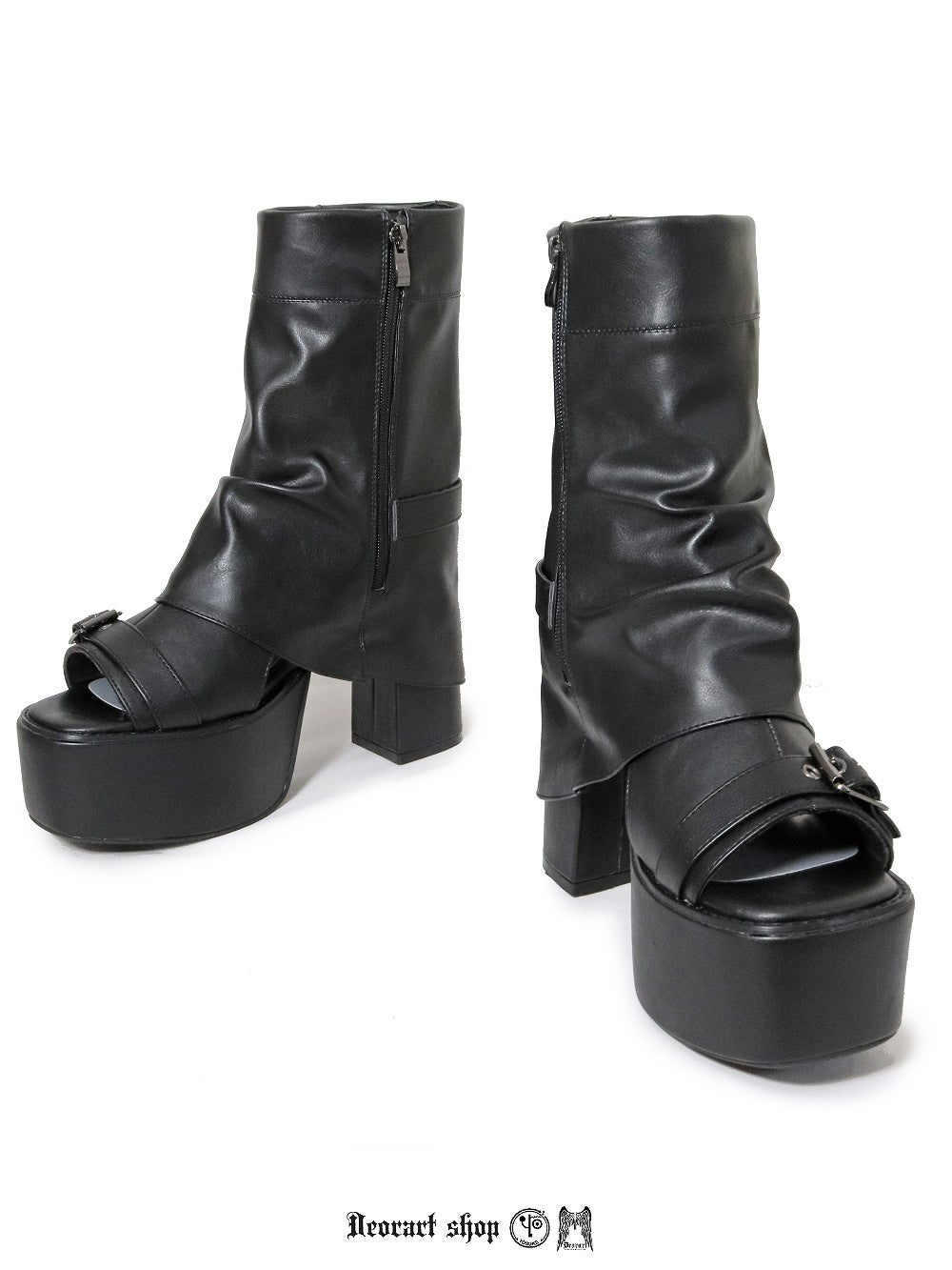 Deorart,ディオラート,通販,サンダル,ブーツサンダル,黒,ブラック,シューズ,厚底ブーツ,ショートブーツ,かっこいい,メンズ,レディース,ゴシック,V系,地雷系,原宿,歩きやすい,疲れにくい