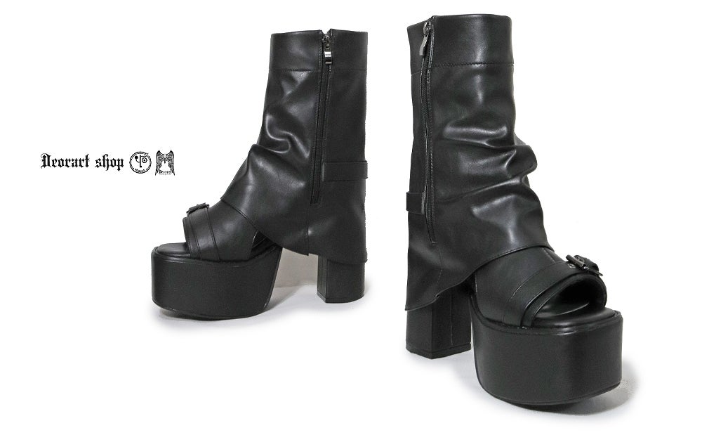Deorart,ディオラート,通販,サンダル,ブーツサンダル,黒,ブラック,シューズ,厚底ブーツ,ショートブーツ,かっこいい,メンズ,レディース,ゴシック,V系,地雷系,原宿,歩きやすい,疲れにくい