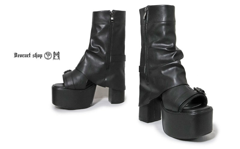 Deorart,ディオラート,通販,サンダル,ブーツサンダル,黒,ブラック,シューズ,厚底ブーツ,ショートブーツ,かっこいい,メンズ,レディース,ゴシック,V系,地雷系,原宿,歩きやすい,疲れにくい