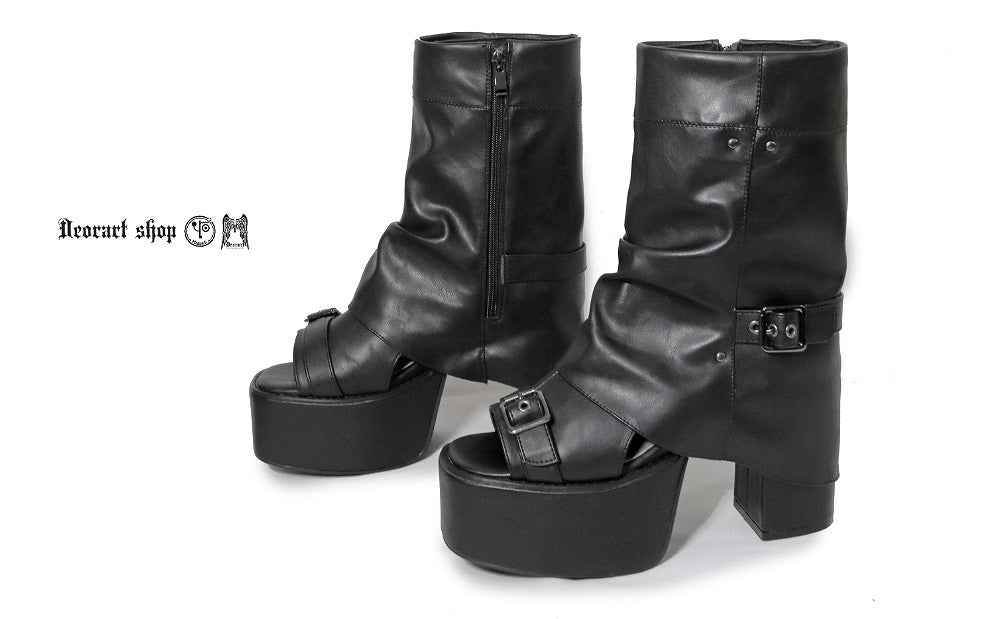Deorart,ディオラート,通販,サンダル,ブーツサンダル,黒,ブラック,シューズ,厚底ブーツ,ショートブーツ,かっこいい,メンズ,レディース,ゴシック,V系,地雷系,原宿,歩きやすい,疲れにくい