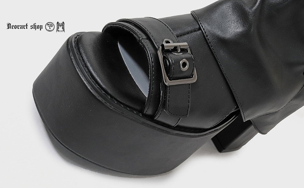 Deorart,ディオラート,通販,サンダル,ブーツサンダル,黒,ブラック,シューズ,厚底ブーツ,ショートブーツ,かっこいい,メンズ,レディース,ゴシック,V系,地雷系,原宿,歩きやすい,疲れにくい