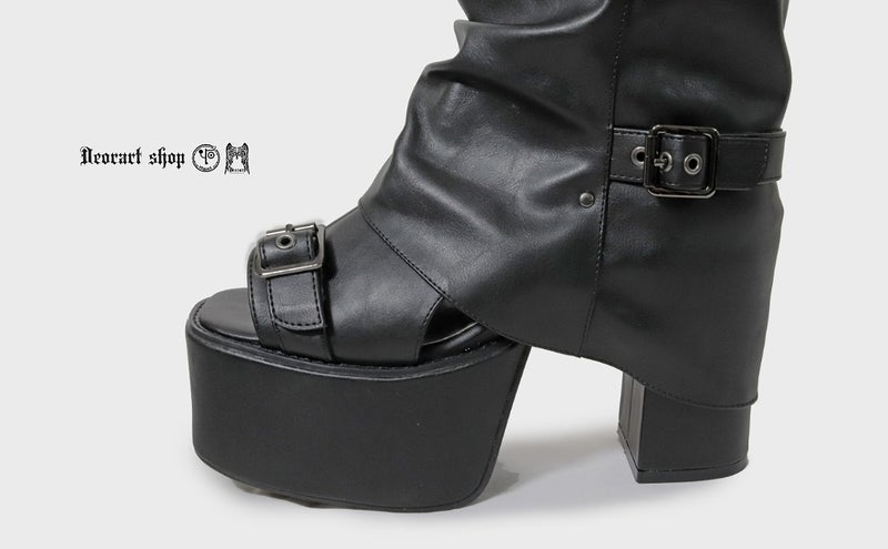 Deorart,ディオラート,通販,サンダル,ブーツサンダル,黒,ブラック,シューズ,厚底ブーツ,ショートブーツ,かっこいい,メンズ,レディース,ゴシック,V系,地雷系,原宿,歩きやすい,疲れにくい