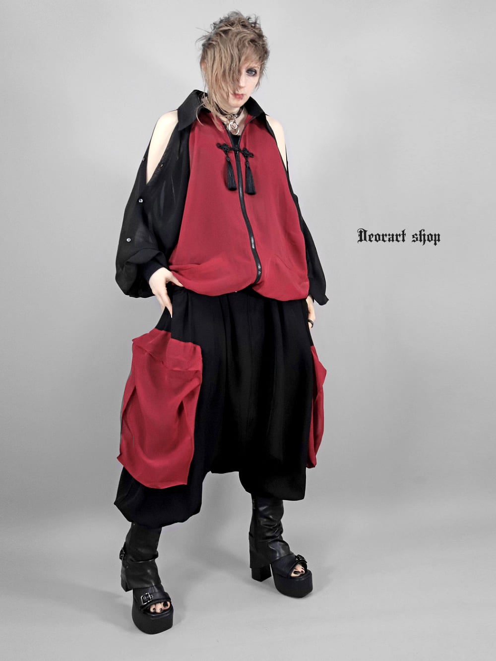 Deorart,ディオラート,通販,サンダル,ブーツサンダル,黒,ブラック,シューズ,厚底ブーツ,ショートブーツ,かっこいい,メンズ,レディース,ゴシック,V系,地雷系,原宿,歩きやすい,疲れにくい