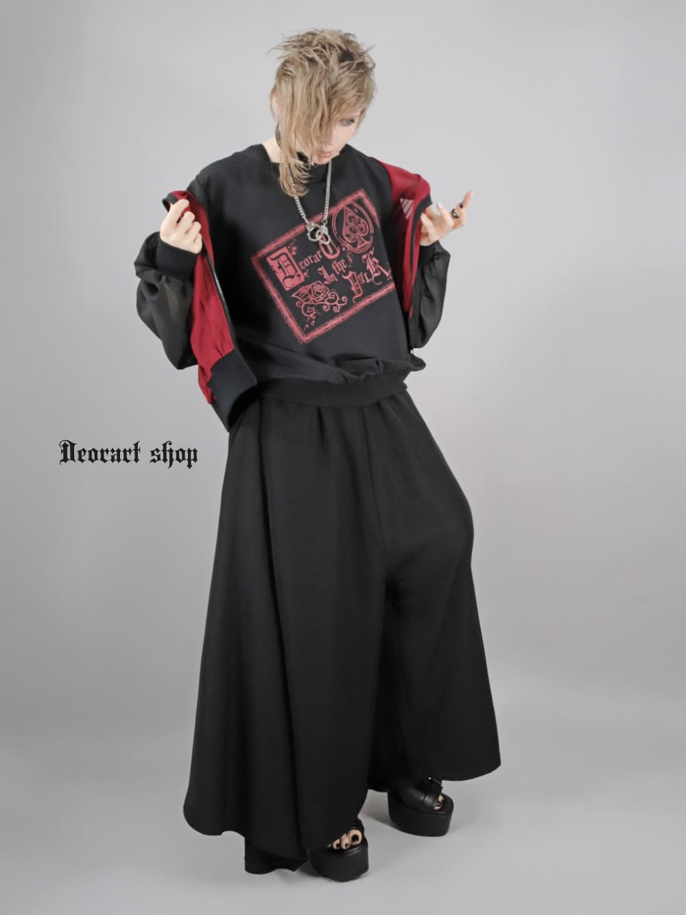 Deorart,ディオラート,通販,ブランド,地雷系,サイバー,原宿系,ジャージ,パーカー,ネコミミ,猫耳,フード,シアー,メンズ,レディス,大人,,セクシー,透け,V系,goth china,ゴシック,モード,ファッション,服,,Vkei,anime,goth,emo,fashion,japan,kimono,Jrock