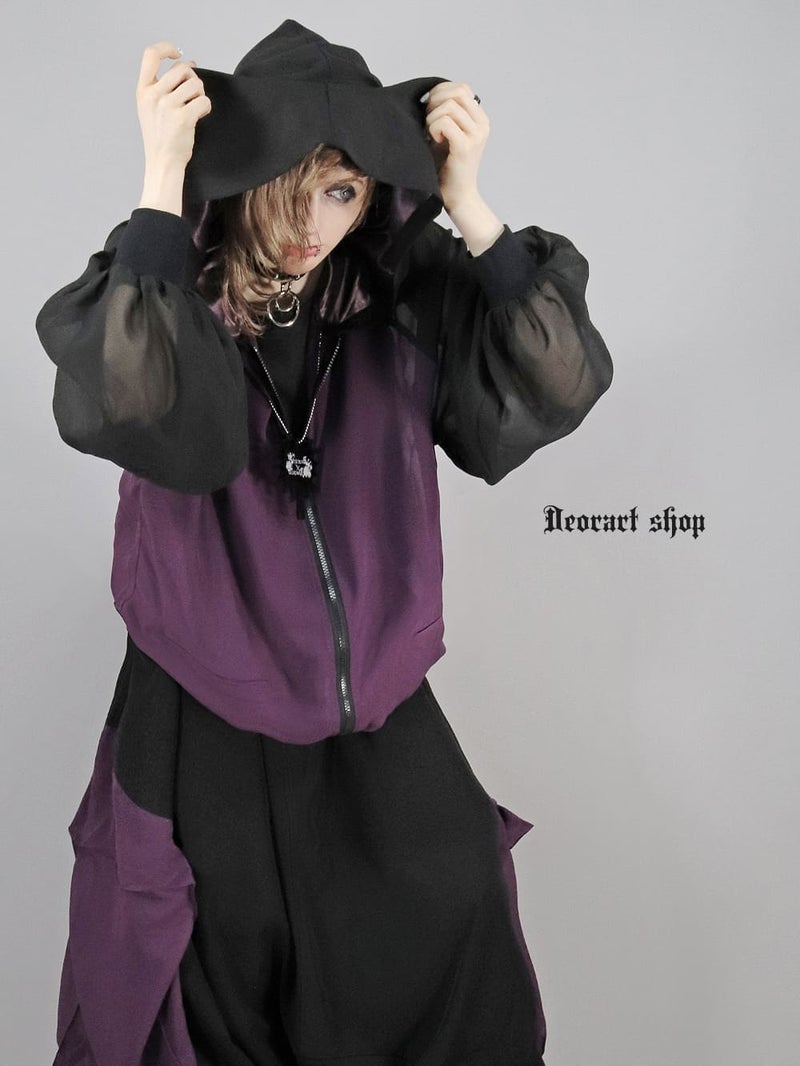 Deorart,ディオラート,通販,ブランド,地雷系,サイバー,原宿系,ジャージ,パーカー,ネコミミ,猫耳,フード,シアー,メンズ,レディス,大人,,セクシー,透け,V系,goth china,ゴシック,モード,ファッション,服,,Vkei,anime,goth,emo,fashion,japan,kimono,Jrock