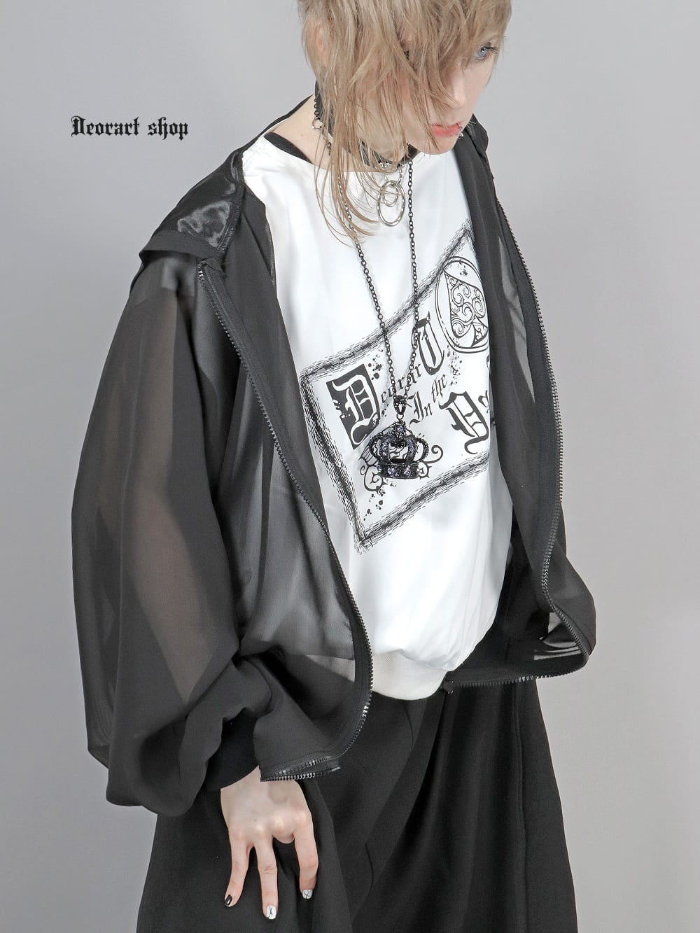 Deorart,ディオラート,通販,ブランド,地雷系,サイバー,原宿系,ジャージ,パーカー,ネコミミ,猫耳,フード,シアー,メンズ,レディス,大人,,セクシー,透け,V系,goth china,ゴシック,モード,ファッション,服,,Vkei,anime,goth,emo,fashion,japan,kimono,Jrock