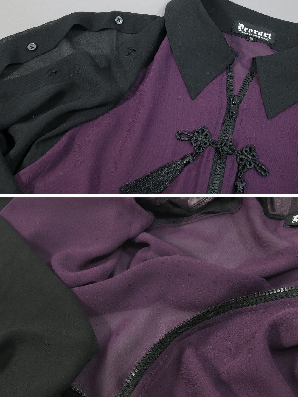 Deorart,ディオラート,通販,ブランド,地雷系,中華風,ネオチャイナ,和風,サイバー,原宿系,ジャージ,シアー,メンズ,レディス,大人,スリット,肩出し,セクシー,透け,V系,goth china,,emo,punk,rock,harajyuku,ゴシック,モード,ファッション,服,