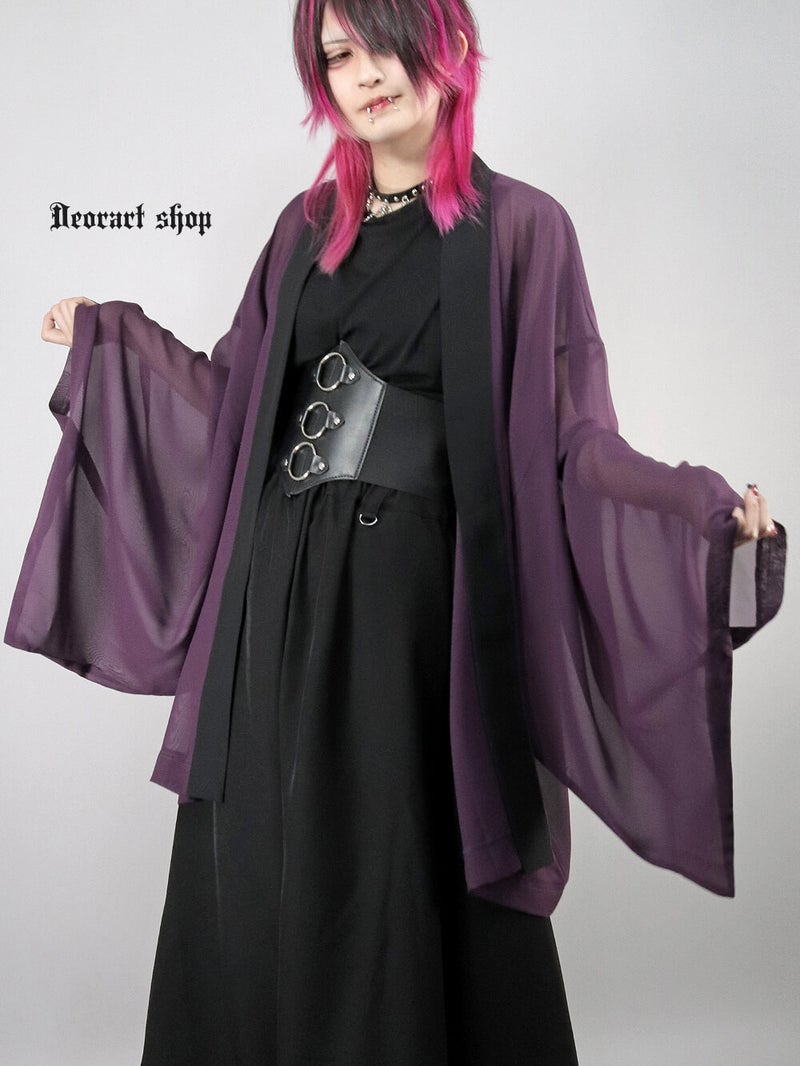 Deorart,ディオラート,通販,着物袖,振袖,カーディガン,透け,シアー,セクシー,カッコイイ,和装,中華,地雷系,ゴスロリ,バンギャ,メンズ,レディス,V系,ヴィジュアル系,Vkei,goth,kimono,japan,anime,emo,punk,cyber,japan,fashion,rock,harajyuku,大きいサイズ,モード,服