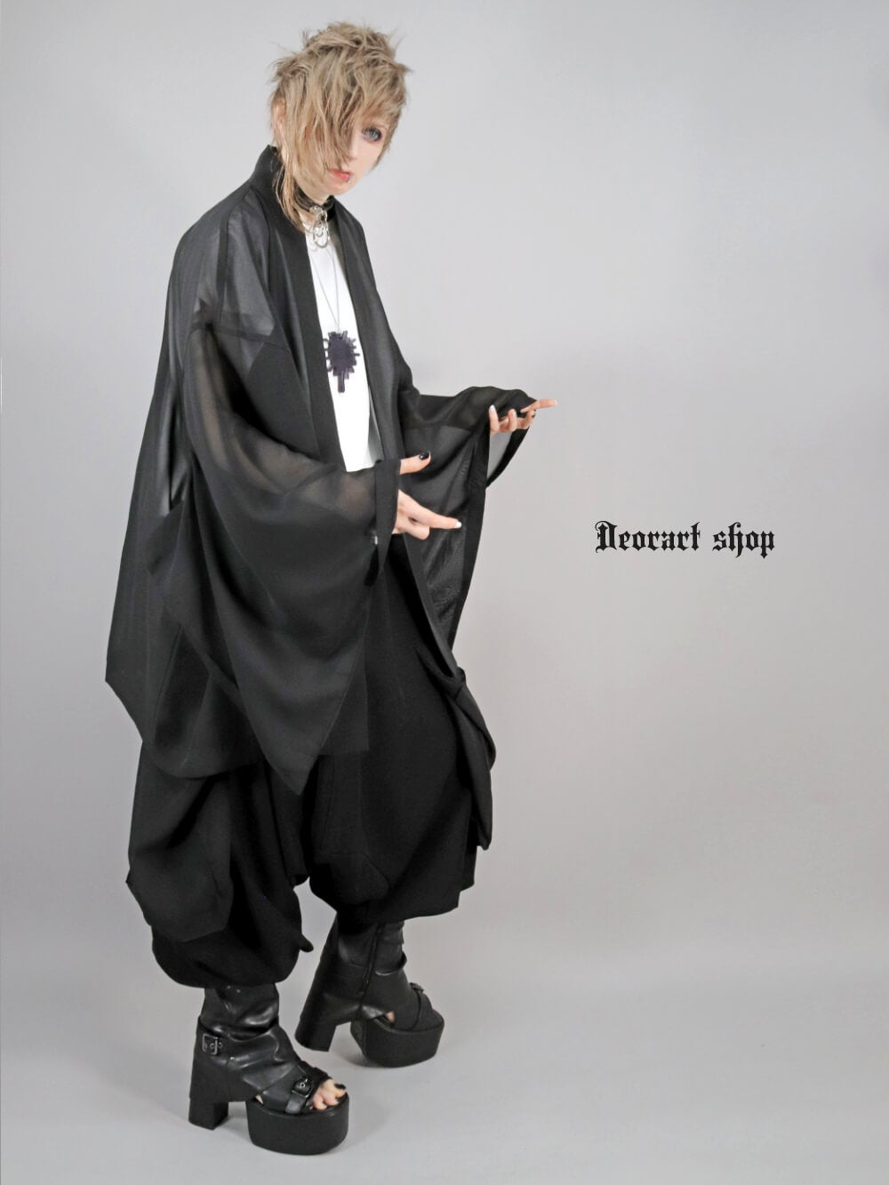Deorart,ディオラート,通販,着物袖,振袖,カーディガン,透け,シアー,セクシー,カッコイイ,和装,中華,地雷系,ゴスロリ,バンギャ,メンズ,レディス,V系,ヴィジュアル系,Vkei,goth,kimono,japan,anime,emo,punk,cyber,japan,fashion,rock,harajyuku,大きいサイズ,モード,服
