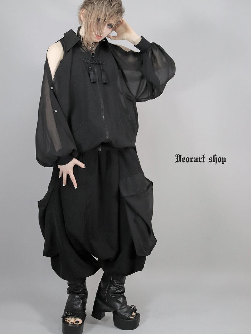 Deorart,ディオラート,和装,袴,着物風,忍者,鳶ズボン,パンツ,サルエル,アラジンパンツ,ファッション,和ゴス,浴衣,ヴィジュアル系,V系,陰陽師,呪術師,通販,普段使い,メンズ,レディス,Vkei,goth,kimono,japan,anime,,fashion