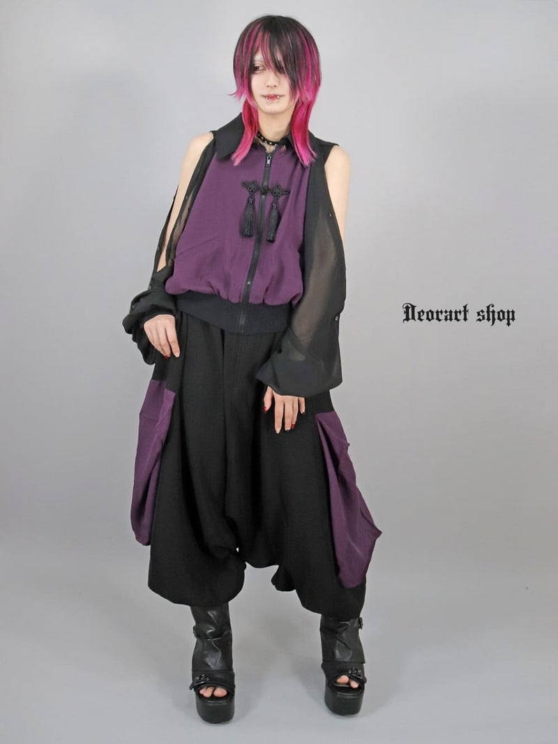 Deorart,ディオラート,和装,袴,着物風,忍者,鳶ズボン,パンツ,サルエル,アラジンパンツ,ファッション,和ゴス,浴衣,ヴィジュアル系,V系,陰陽師,呪術師,通販,普段使い,メンズ,レディス,Vkei,goth,kimono,japan,anime,,fashion
