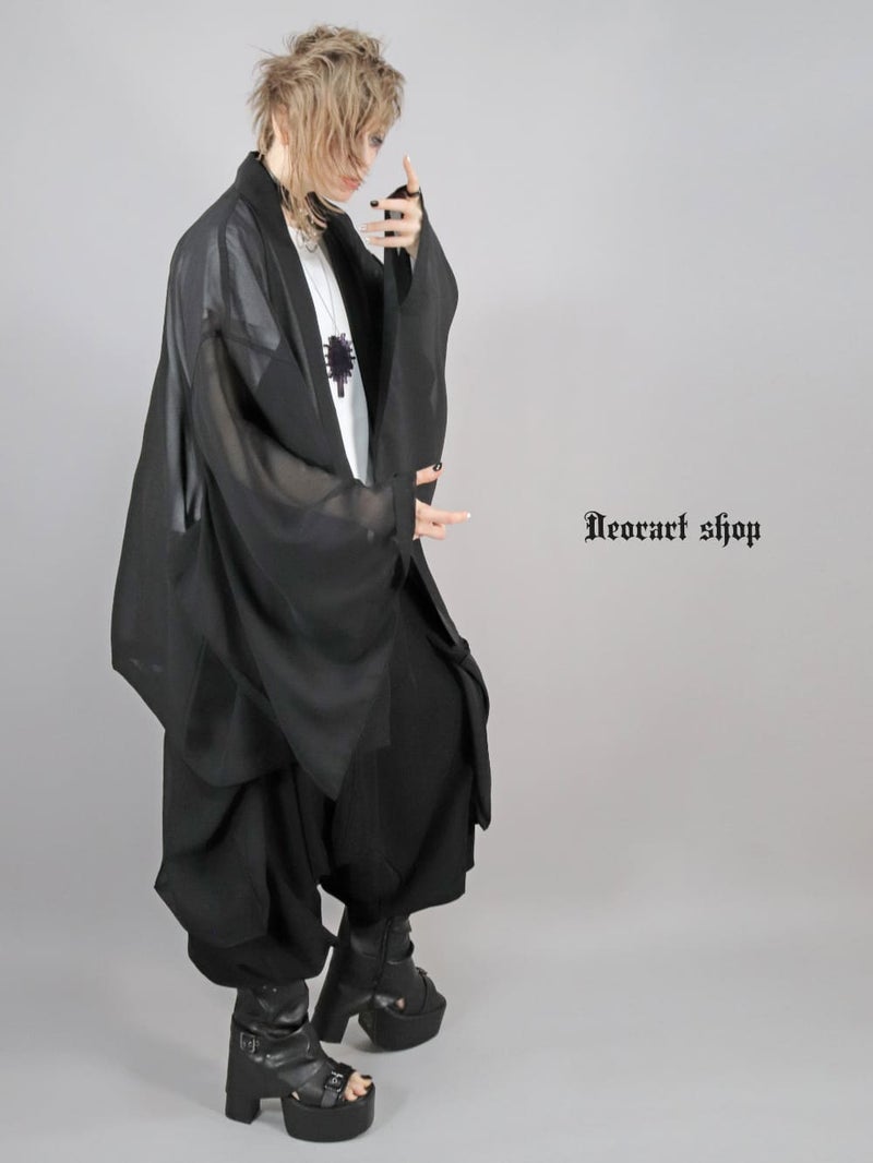 Deorart,ディオラート,和装,袴,着物風,忍者,鳶ズボン,パンツ,サルエル,アラジンパンツ,ファッション,和ゴス,浴衣,ヴィジュアル系,V系,陰陽師,呪術師,通販,普段使い,メンズ,レディス,Vkei,goth,kimono,japan,anime,,fashion