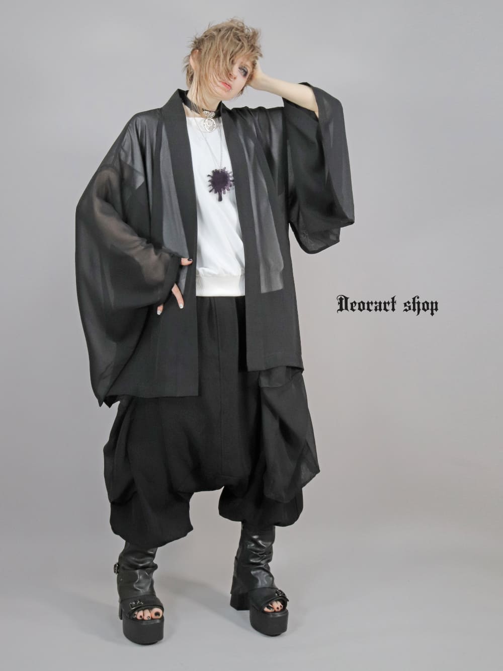 Deorart,ディオラート,和装,袴,着物風,忍者,鳶ズボン,パンツ,サルエル,アラジンパンツ,ファッション,和ゴス,浴衣,ヴィジュアル系,V系,陰陽師,呪術師,通販,普段使い,メンズ,レディス,Vkei,goth,kimono,japan,anime,,fashion