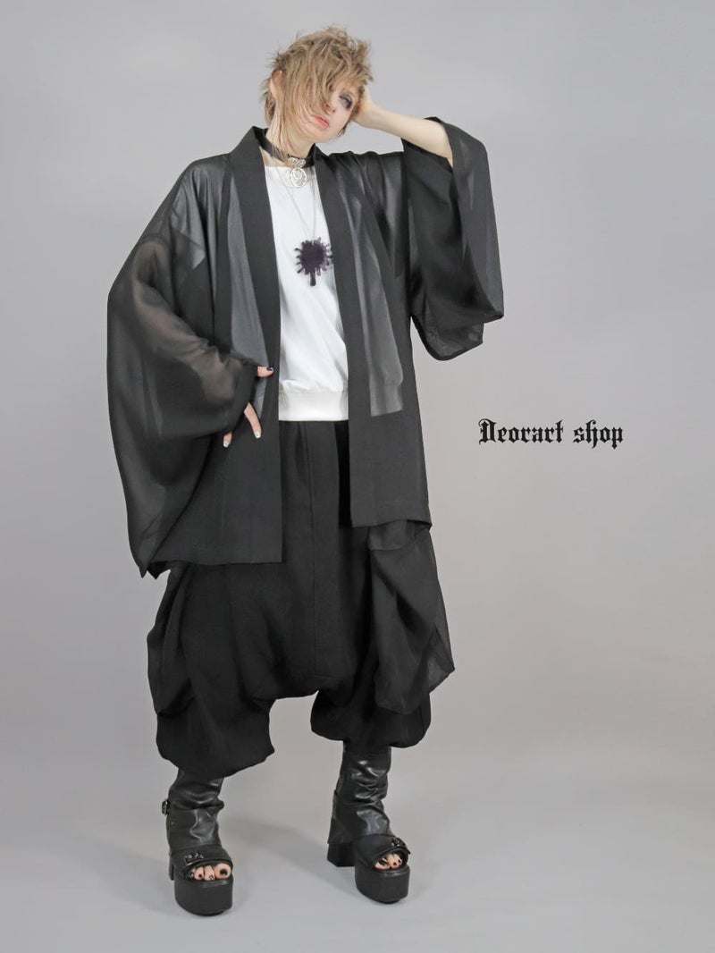 Deorart,ディオラート,和装,袴,着物風,忍者,鳶ズボン,パンツ,サルエル,アラジンパンツ,ファッション,和ゴス,浴衣,ヴィジュアル系,V系,陰陽師,呪術師,通販,普段使い,メンズ,レディス,Vkei,goth,kimono,japan,anime,,fashion