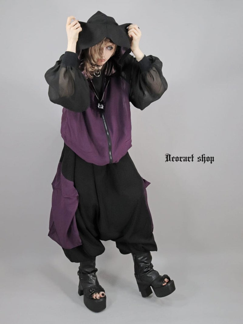 Deorart,ディオラート,和装,袴,着物風,忍者,鳶ズボン,パンツ,サルエル,アラジンパンツ,ファッション,和ゴス,浴衣,ヴィジュアル系,V系,陰陽師,呪術師,通販,普段使い,メンズ,レディス,Vkei,goth,kimono,japan,anime,,fashion