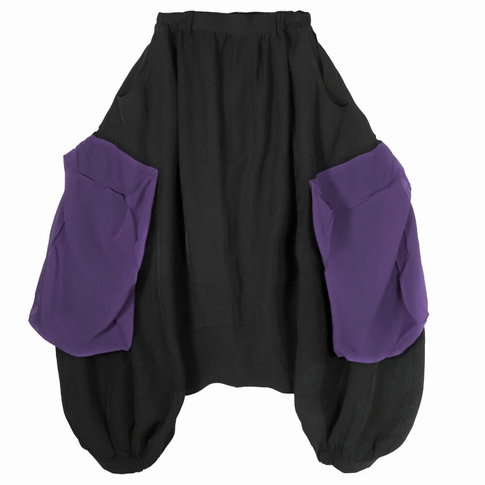 DRT2879 ボックスパーツ・バルーンサルエルパンツ | Deorart shop