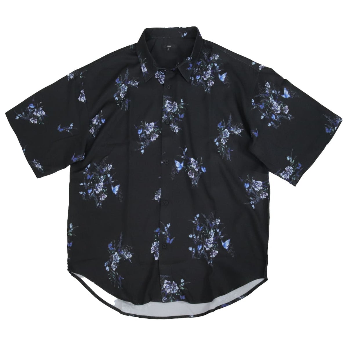 Deorart,ディオラート,薔薇,蝶,ローズ,モード,個性派,総柄シャツ,V系シャツ,パーティ,ドレスアップ,オーバーサイズ,メンズ,レディス,おしゃれ,カッコイイ,地雷系,ホスト,ライブ衣装,通販