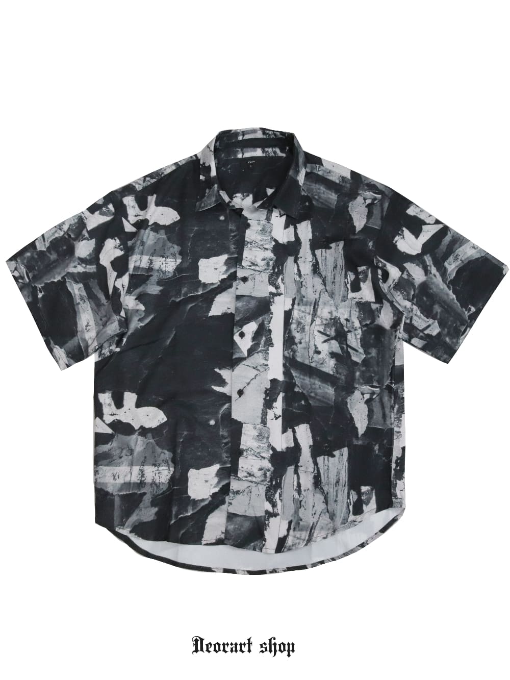 Deorart,ディオラート,グランジ,モノトーン,モード,個性派,総柄シャツ,V系シャツ,パーティ,ドレスアップ,オーバーサイズ,メンズ,レディス,おしゃれ,カッコイイ,地雷系,ホスト,ライブ衣装,通販