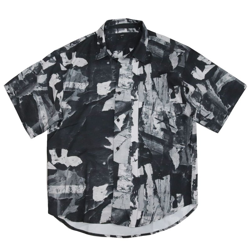 Deorart,ディオラート,グランジ,モノトーン,モード,個性派,総柄シャツ,V系シャツ,パーティ,ドレスアップ,オーバーサイズ,メンズ,レディス,おしゃれ,カッコイイ,地雷系,ホスト,ライブ衣装,通販