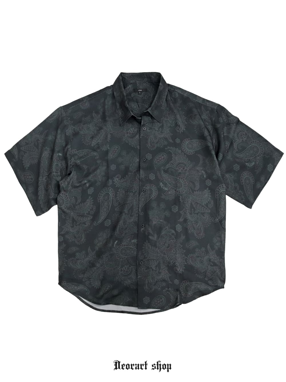 Deorart,ディオラート,ペイズリー,モノトーン,モード,個性派,総柄シャツ,V系シャツ,パーティ,ドレスアップ,オーバーサイズ,メンズ,レディス,おしゃれ,カッコイイ,地雷系,ホスト,ライブ衣装,通販