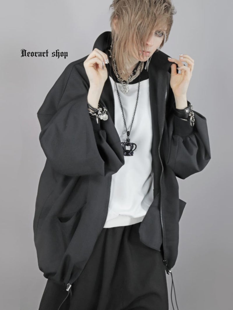 Deorart,ディオラート,モード,ゴシック,ファッション,オーバーサイズ,シャツジャケット,薄手,UV対策,ライトアウター,V系,ヴィジュアル系,ホスト,バンド,シャツ,大人,ライブ,地雷系,衣装,メンズ,レディス,通販,Vkei,anime,goth,emo,fashion,japan,Jrock