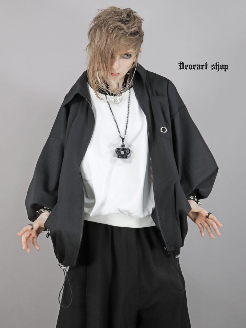Deorart,ディオラート,モード,ゴシック,ファッション,オーバーサイズ,シャツジャケット,薄手,UV対策,ライトアウター,V系,ヴィジュアル系,ホスト,バンド,シャツ,大人,ライブ,地雷系,衣装,メンズ,レディス,通販,Vkei,anime,goth,emo,fashion,japan,Jrock