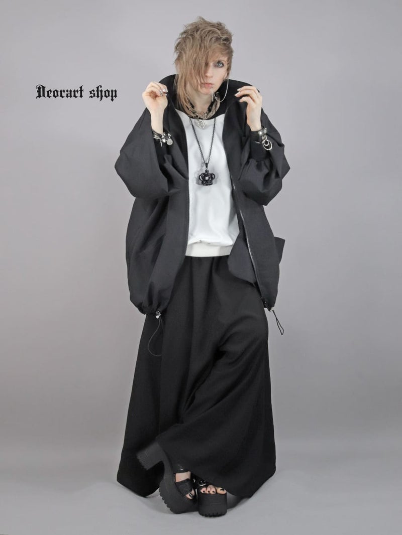Deorart,ディオラート,モード,ゴシック,ファッション,オーバーサイズ,シャツジャケット,薄手,UV対策,ライトアウター,V系,ヴィジュアル系,ホスト,バンド,シャツ,大人,ライブ,地雷系,衣装,メンズ,レディス,通販,Vkei,anime,goth,emo,fashion,japan,Jrock