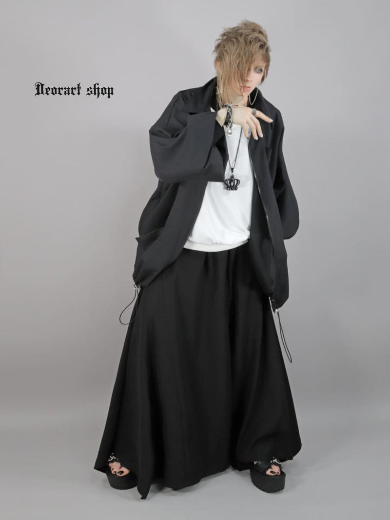 Deorart,ディオラート,モード,ゴシック,ファッション,オーバーサイズ,シャツジャケット,薄手,UV対策,ライトアウター,V系,ヴィジュアル系,ホスト,バンド,シャツ,大人,ライブ,地雷系,衣装,メンズ,レディス,通販,Vkei,anime,goth,emo,fashion,japan,Jrock