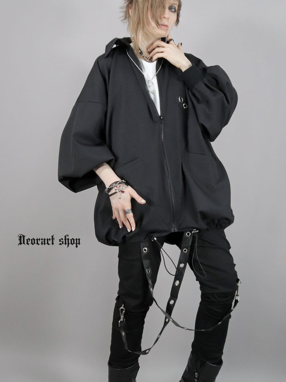 DRT2881 ハトメポケット・ シャツジャケット [無地] | Deorart shop