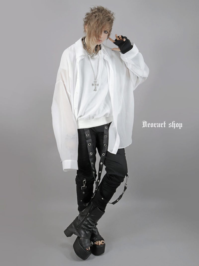 Deorart,ディオラート,モード,ゴシック,ファッション,シアー,透け感,V系,ヴィジュアル系,ホスト,バンド,シャツ,オーバーサイズ,大人,ライブ,衣装,メンズ,レディス,通販,Vkei,anime,goth,emo,fashion,japan,kimono,Jrock