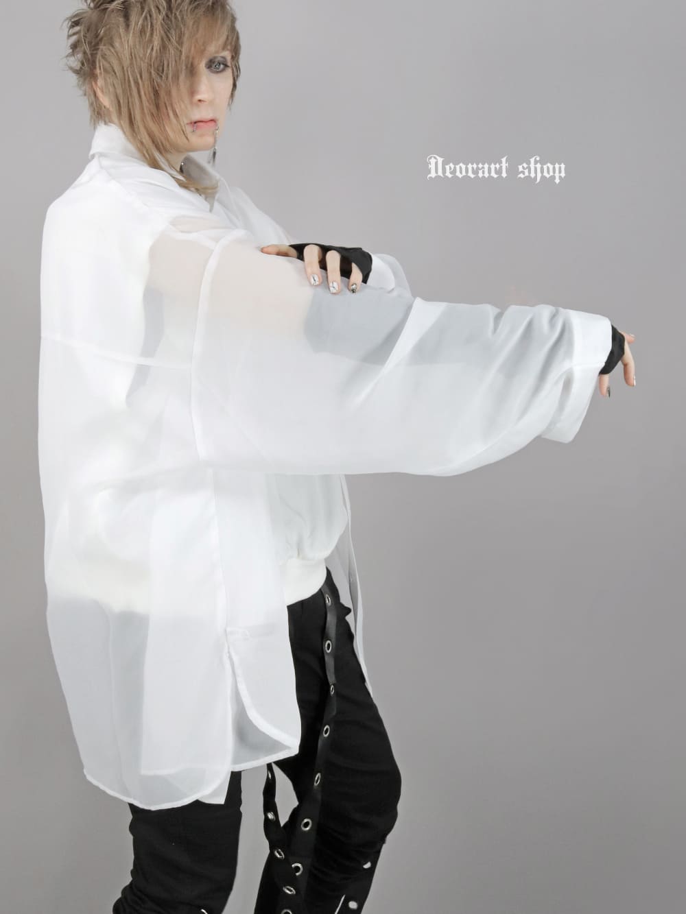 Deorart,ディオラート,モード,ゴシック,ファッション,シアー,透け感,V系,ヴィジュアル系,ホスト,バンド,シャツ,オーバーサイズ,大人,ライブ,衣装,メンズ,レディス,通販,Vkei,anime,goth,emo,fashion,japan,kimono,Jrock