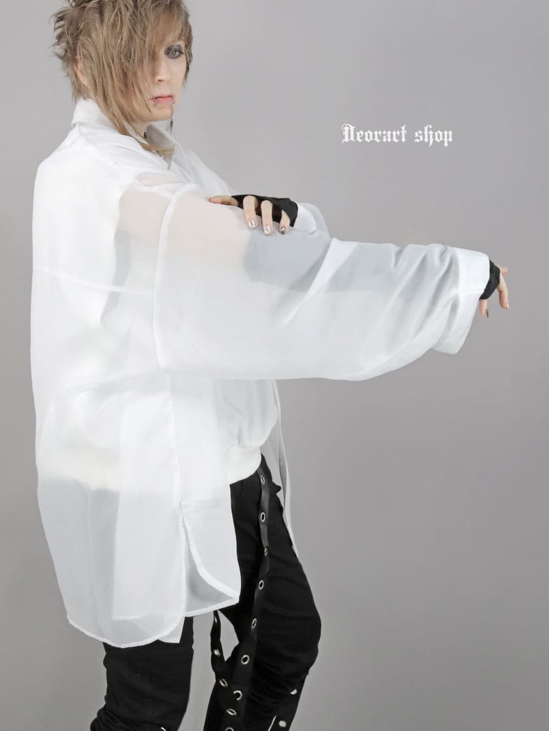 Deorart,ディオラート,モード,ゴシック,ファッション,シアー,透け感,V系,ヴィジュアル系,ホスト,バンド,シャツ,オーバーサイズ,大人,ライブ,衣装,メンズ,レディス,通販,Vkei,anime,goth,emo,fashion,japan,kimono,Jrock