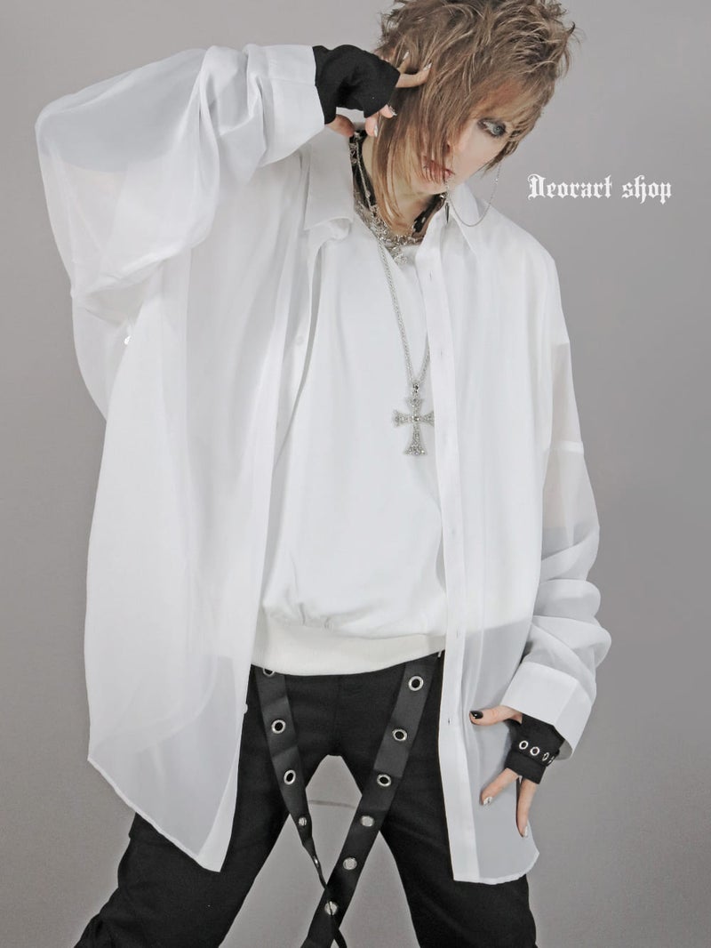 Deorart,ディオラート,モード,ゴシック,ファッション,シアー,透け感,V系,ヴィジュアル系,ホスト,バンド,シャツ,オーバーサイズ,大人,ライブ,衣装,メンズ,レディス,通販,Vkei,anime,goth,emo,fashion,japan,kimono,Jrock