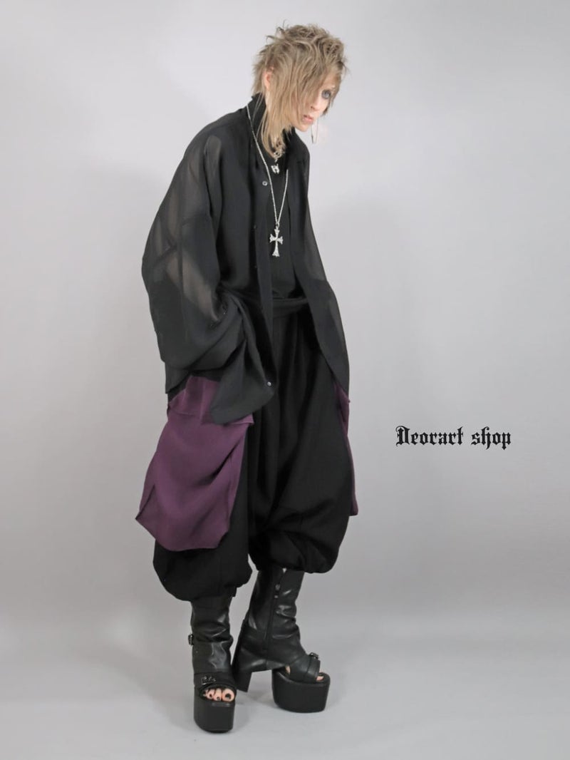 Deorart,ディオラート,モード,ゴシック,ファッション,シアー,透け感,V系,ヴィジュアル系,ホスト,バンド,シャツ,オーバーサイズ,大人,ライブ,衣装,メンズ,レディス,通販,Vkei,anime,goth,emo,fashion,japan,kimono,Jrock