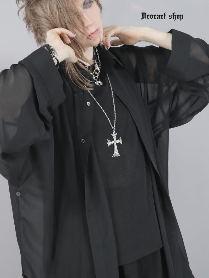 Deorart,ディオラート,モード,ゴシック,ファッション,シアー,透け感,V系,ヴィジュアル系,ホスト,バンド,シャツ,オーバーサイズ,大人,ライブ,衣装,メンズ,レディス,通販,Vkei,anime,goth,emo,fashion,japan,kimono,Jrock