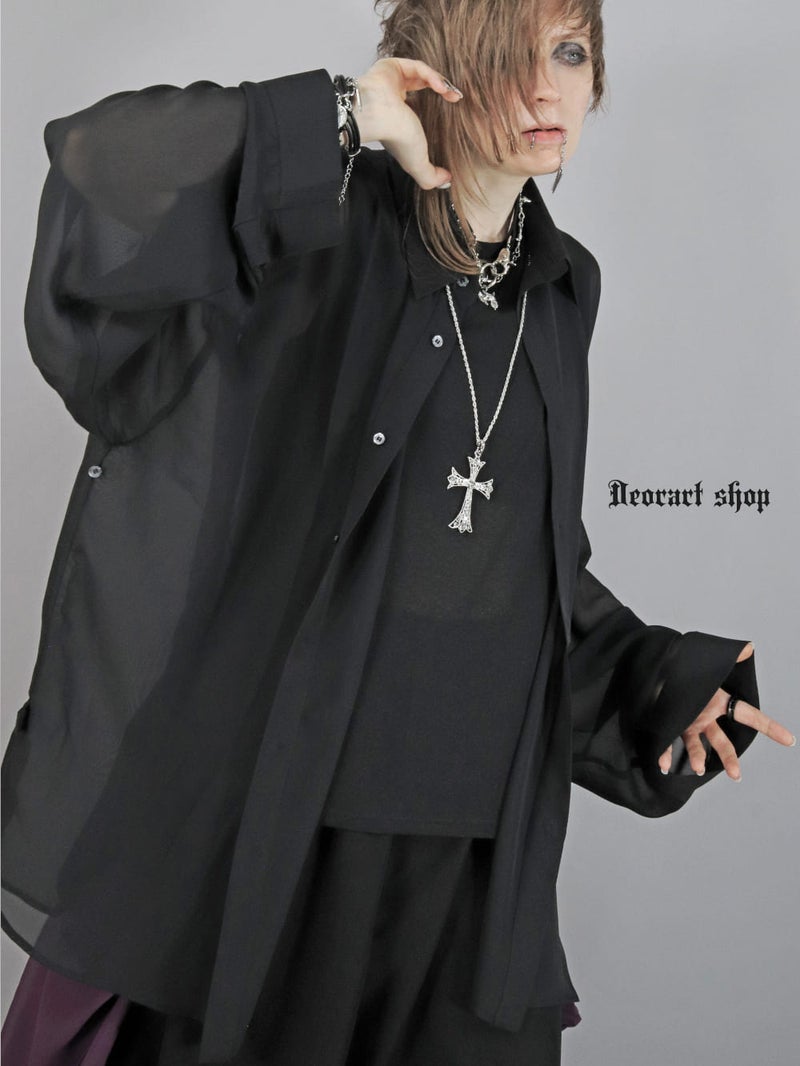 Deorart,ディオラート,モード,ゴシック,ファッション,シアー,透け感,V系,ヴィジュアル系,ホスト,バンド,シャツ,オーバーサイズ,大人,ライブ,衣装,メンズ,レディス,通販,Vkei,anime,goth,emo,fashion,japan,kimono,Jrock