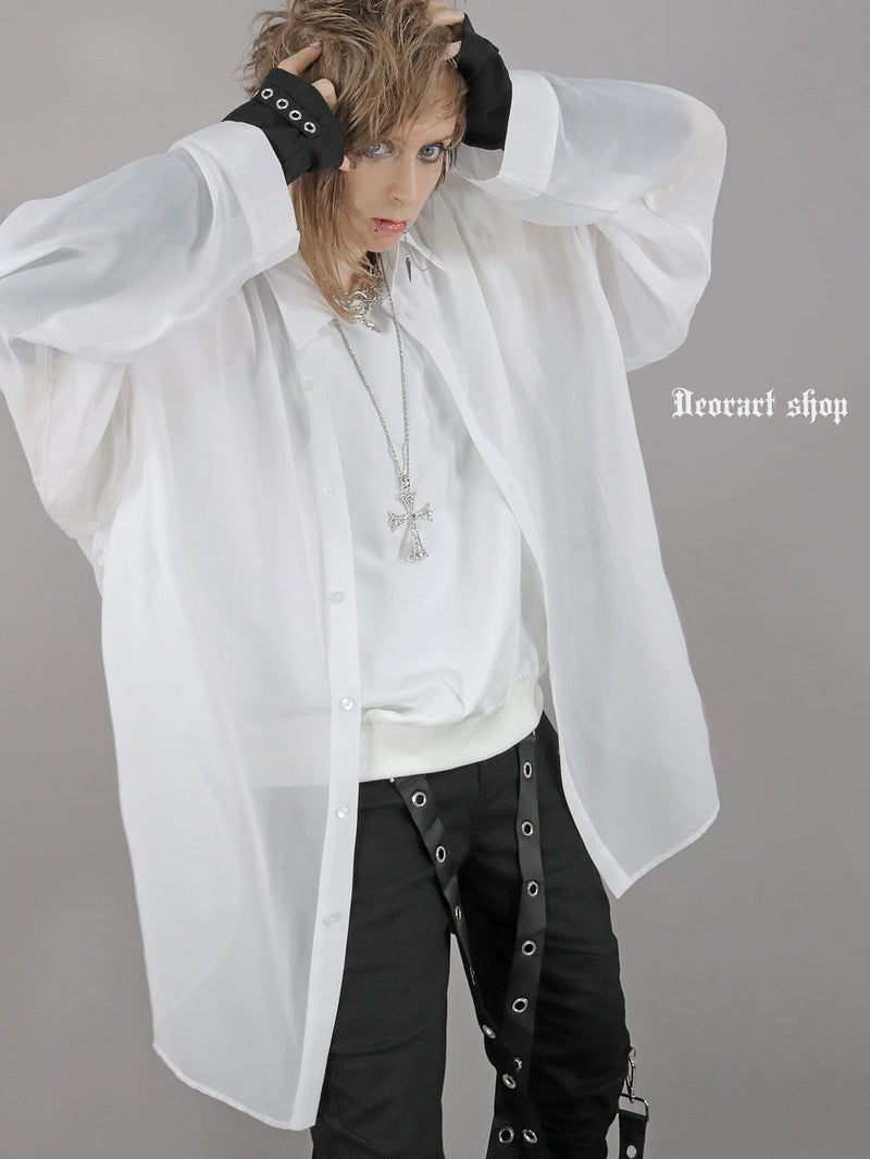 Deorart,ディオラート,モード,ゴシック,ファッション,シアー,透け感,V系,ヴィジュアル系,ホスト,バンド,シャツ,オーバーサイズ,大人,ライブ,衣装,メンズ,レディス,通販,Vkei,anime,goth,emo,fashion,japan,kimono,Jrock