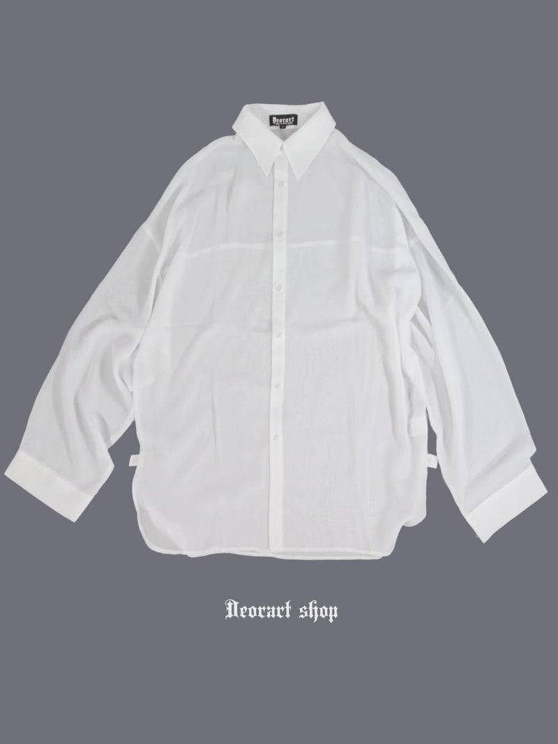 Deorart,ディオラート,モード,ゴシック,ファッション,シアー,透け感,V系,ヴィジュアル系,ホスト,バンド,シャツ,オーバーサイズ,大人,ライブ,衣装,メンズ,レディス,通販,Vkei,anime,goth,emo,fashion,japan,kimono,Jrock