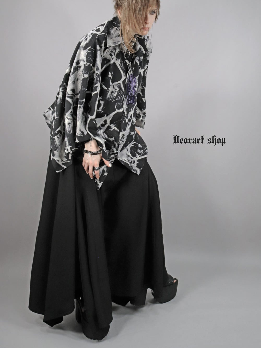 Deorart,ディオラート,モード,ゴシック,ファッション,着物袖,和装,V系,ヴィジュアル系,ホスト,バンド,柄シャツ,大人,ライブ,,衣装,メンズ,レディス,通販,Vkei,anime,goth,emo,fashion,japan,kimono,Jrock