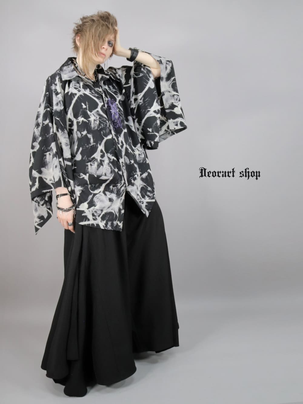 Deorart,ディオラート,モード,ゴシック,ファッション,着物袖,和装,V系,ヴィジュアル系,ホスト,バンド,柄シャツ,大人,ライブ,,衣装,メンズ,レディス,通販,Vkei,anime,goth,emo,fashion,japan,kimono,Jrock